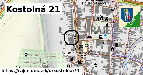 Kostolná 21, Rajec