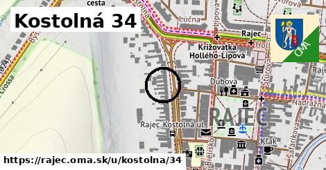 Kostolná 34, Rajec