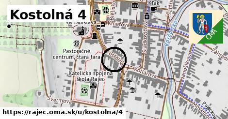 Kostolná 4, Rajec