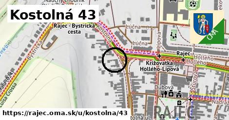 Kostolná 43, Rajec