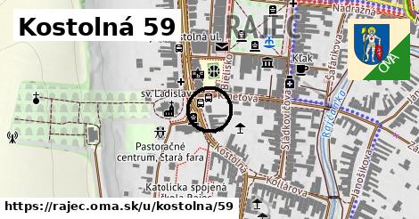 Kostolná 59, Rajec