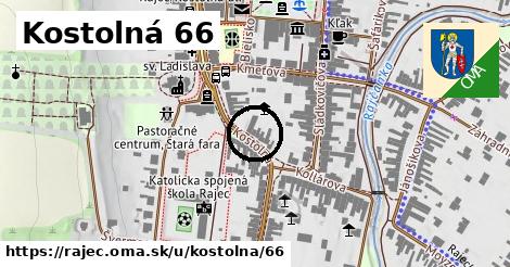 Kostolná 66, Rajec