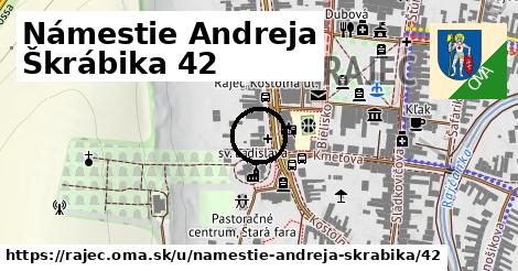 Námestie Andreja Škrábika 42, Rajec