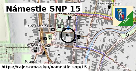 Námestie SNP 15, Rajec