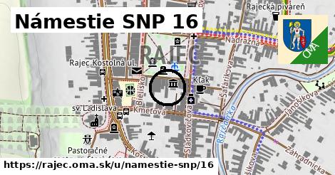 Námestie SNP 16, Rajec