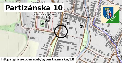 Partizánska 10, Rajec