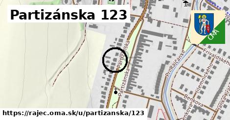 Partizánska 123, Rajec