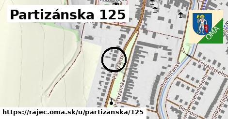 Partizánska 125, Rajec