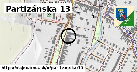 Partizánska 13, Rajec