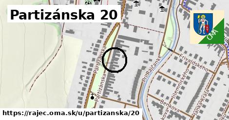 Partizánska 20, Rajec