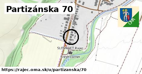 Partizánska 70, Rajec