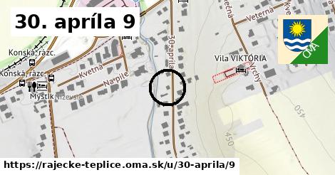 30. apríla 9, Rajecké Teplice