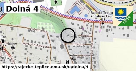 Dolná 4, Rajecké Teplice
