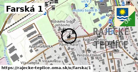 Farská 1, Rajecké Teplice