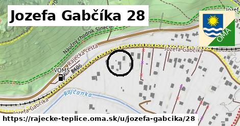 Jozefa Gabčíka 28, Rajecké Teplice