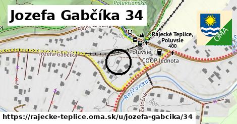 Jozefa Gabčíka 34, Rajecké Teplice