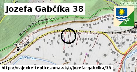 Jozefa Gabčíka 38, Rajecké Teplice