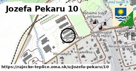 Jozefa Pekaru 10, Rajecké Teplice
