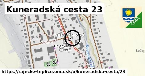 Kuneradská cesta 23, Rajecké Teplice