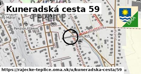 Kuneradská cesta 59, Rajecké Teplice