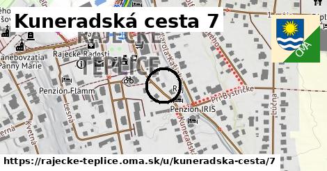 Kuneradská cesta 7, Rajecké Teplice