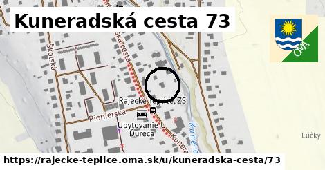 Kuneradská cesta 73, Rajecké Teplice