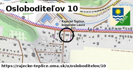 Osloboditeľov 10, Rajecké Teplice
