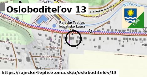 Osloboditeľov 13, Rajecké Teplice