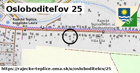 Osloboditeľov 25, Rajecké Teplice