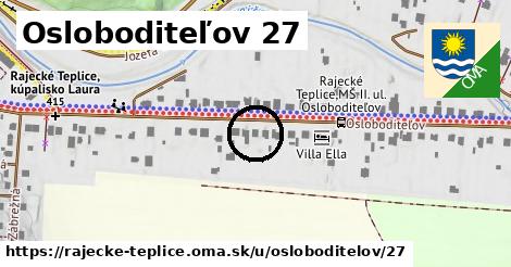 Osloboditeľov 27, Rajecké Teplice