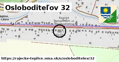 Osloboditeľov 32, Rajecké Teplice