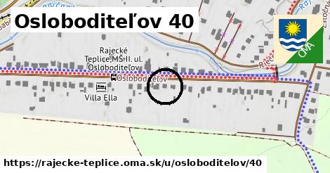 Osloboditeľov 40, Rajecké Teplice