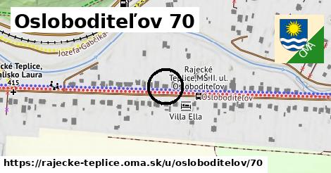 Osloboditeľov 70, Rajecké Teplice