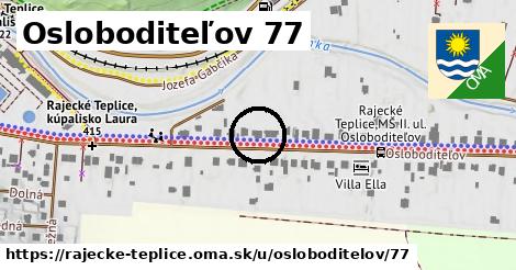 Osloboditeľov 77, Rajecké Teplice
