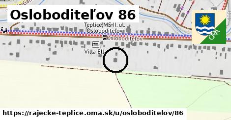 Osloboditeľov 86, Rajecké Teplice