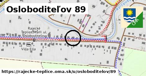 Osloboditeľov 89, Rajecké Teplice