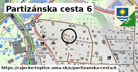 Partizánska cesta 6, Rajecké Teplice