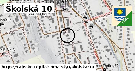 Školská 10, Rajecké Teplice