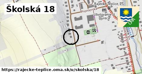 Školská 18, Rajecké Teplice