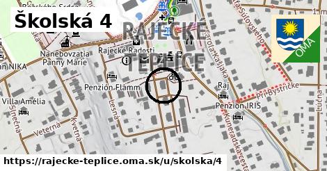 Školská 4, Rajecké Teplice