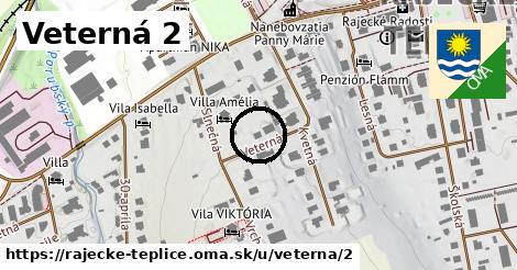 Veterná 2, Rajecké Teplice