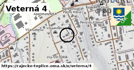 Veterná 4, Rajecké Teplice