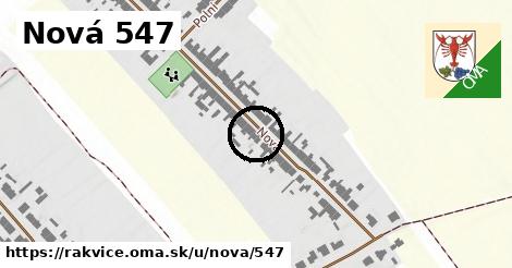 Nová 547, Rakvice