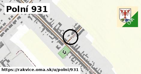 Polní 931, Rakvice