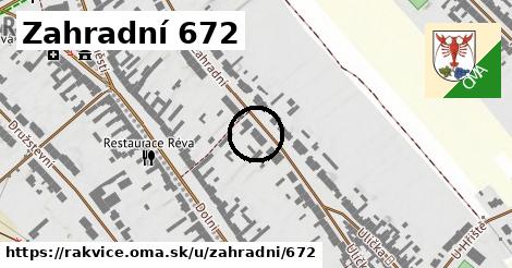 Zahradní 672, Rakvice