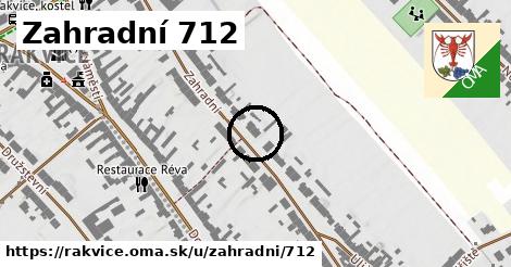 Zahradní 712, Rakvice