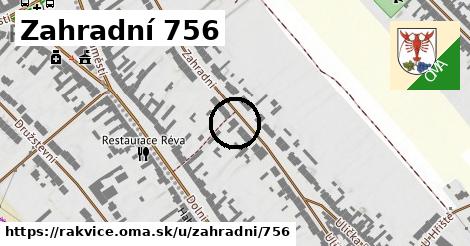 Zahradní 756, Rakvice