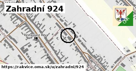 Zahradní 924, Rakvice