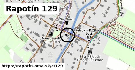 Rapotín <span class="supisne">129</span>