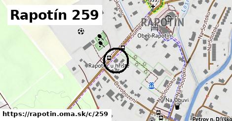 Rapotín <span class="supisne">259</span>